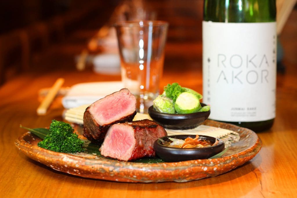 Bison Steak Dinner